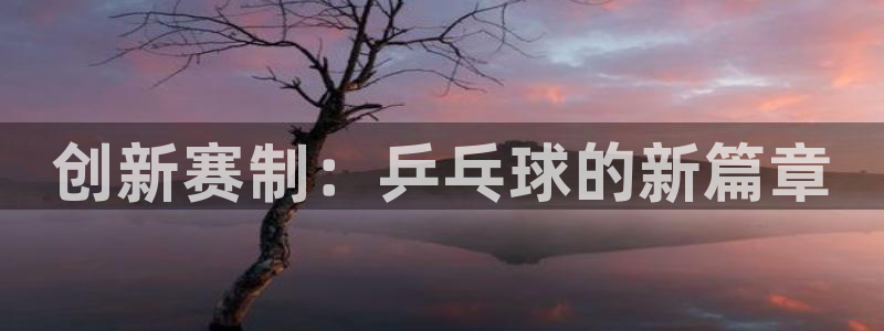 创新赛制：乒乓球的新篇章